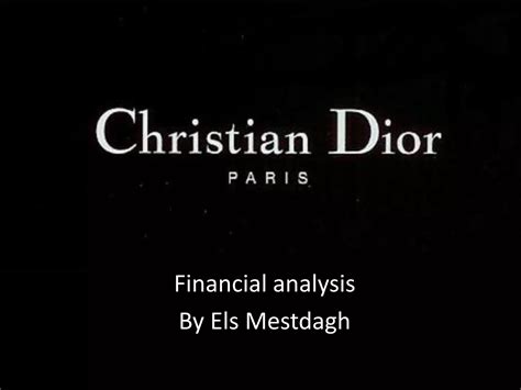 christian dior financial analysis|Christian Dior net worth.